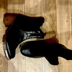 Fly London Chelsea boots, no longer made. Gently used.